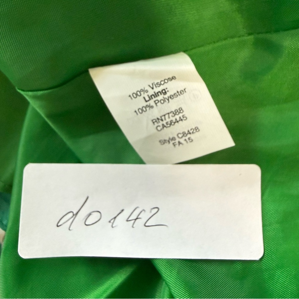 J Crew Women’s Sleeveless Green Lined Dress Size 10 - Picture 11 of 11